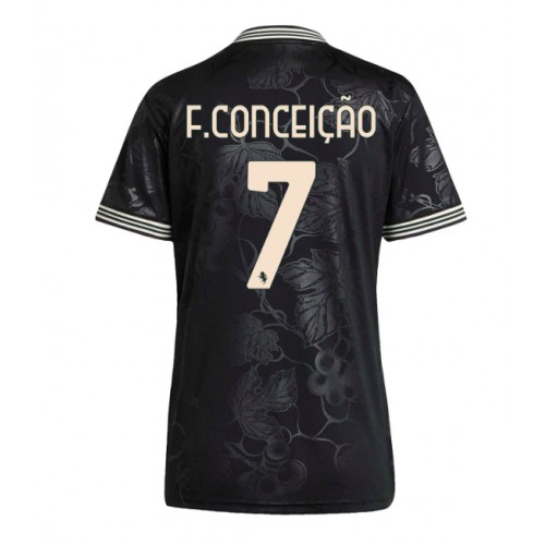 Stroje piłkarskie Juventus Francisco Conceicao #7 Koszulka Trzeciej dla damskie 2025-26 Krótki Rękaw